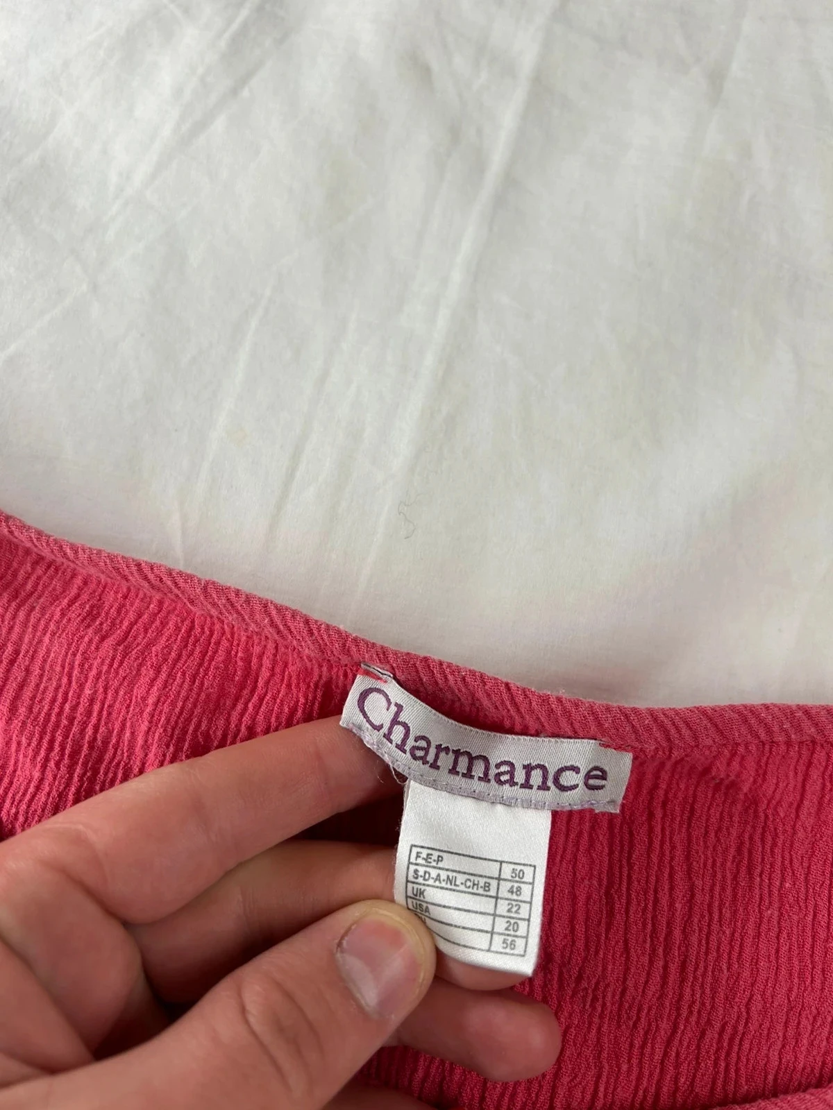 Camiseta rosa Charmance estilo vintage retro y2k – photo 5